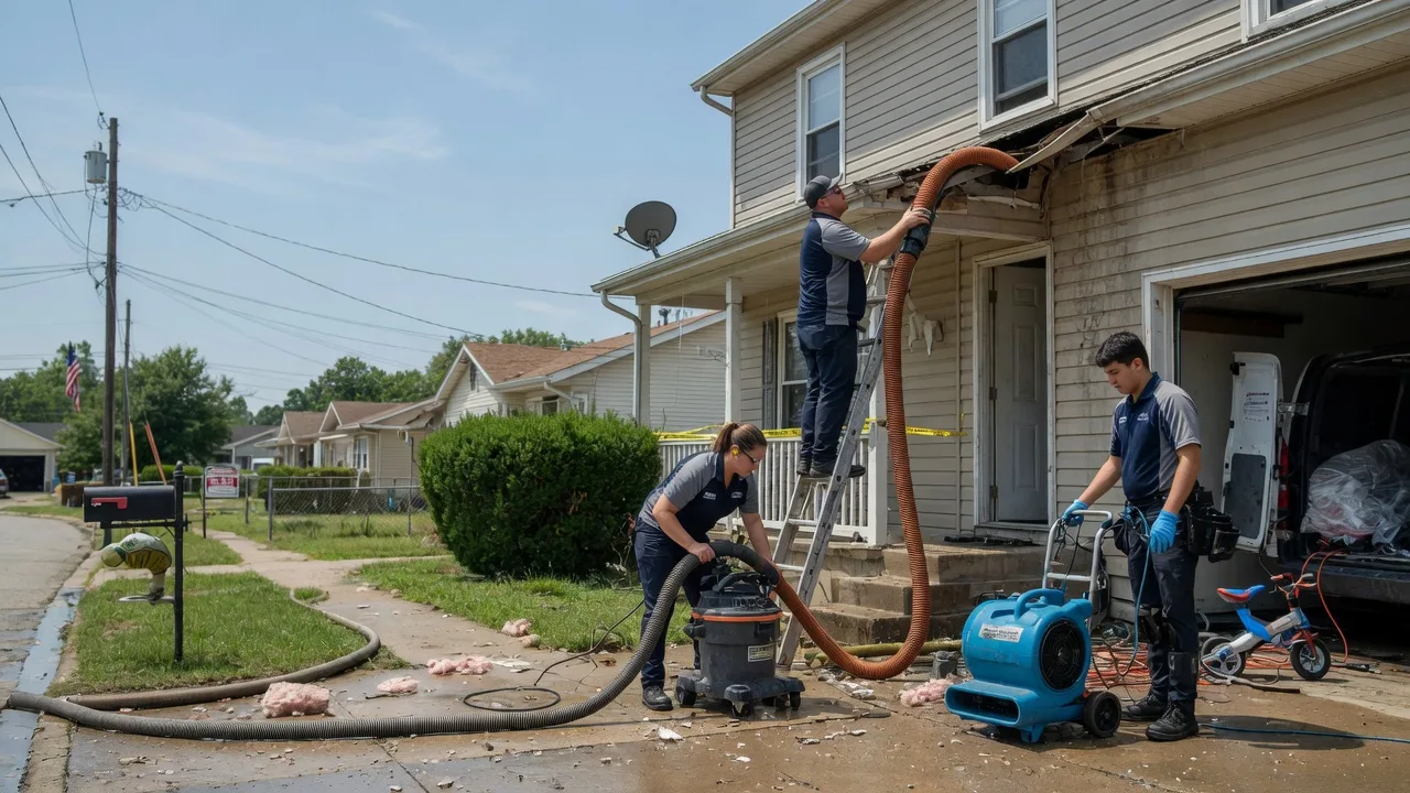 Water Damage Restoration in Floyds Knobs, IN near me